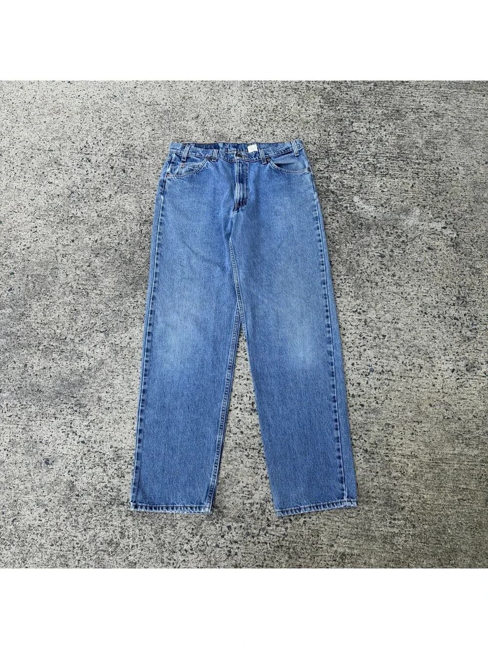 Vintage Levis 550 Orange Tab Jeans Men 36x34 USA 1996 Denim Grunge Faded 90s